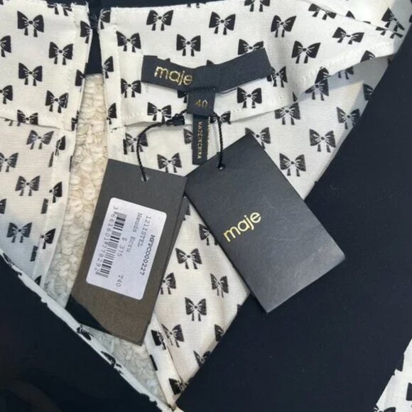 MAJE Romper Bradery Size 40 - Picture 4 of 6